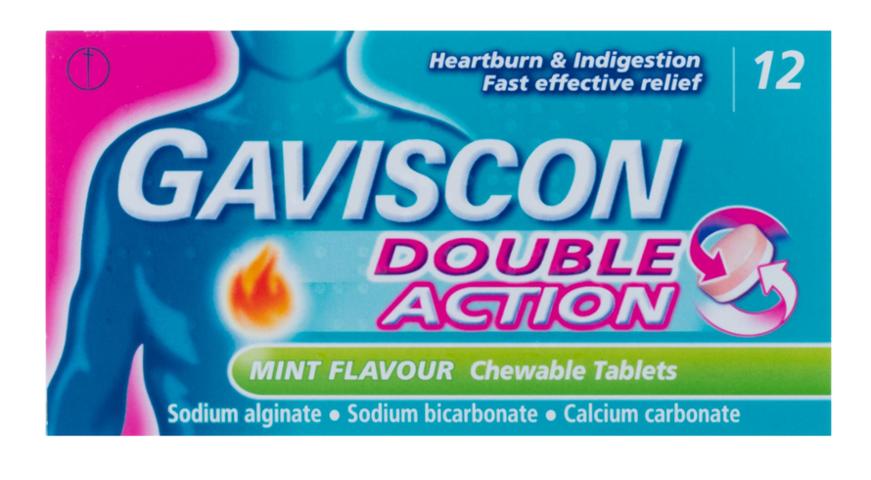 Gaviscon Double Action Mint 12pk