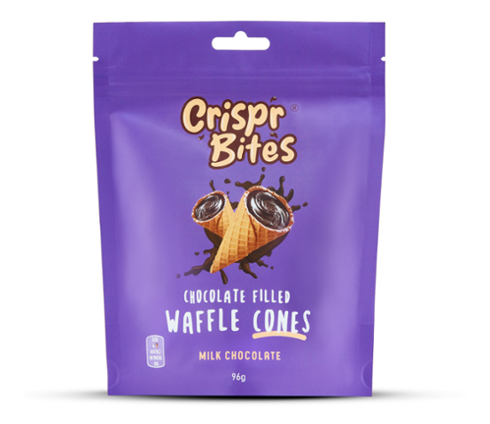 Crispr Bites Chocolate Waffle Cones