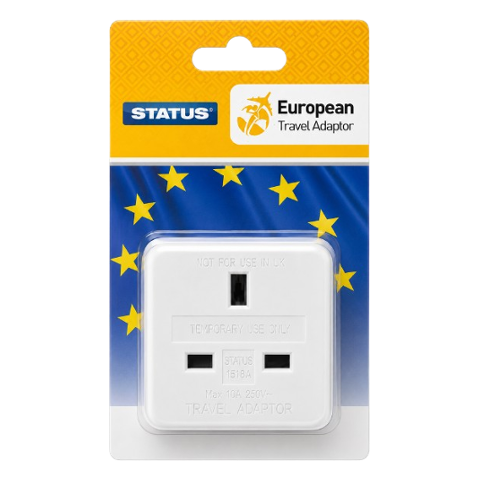 Status European Travel Adaptor