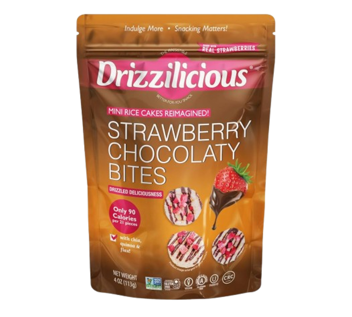 Drizzilicious Strawberry Chocolaty Bites