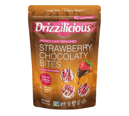 Drizzilicious Strawberry Chocolaty Bites