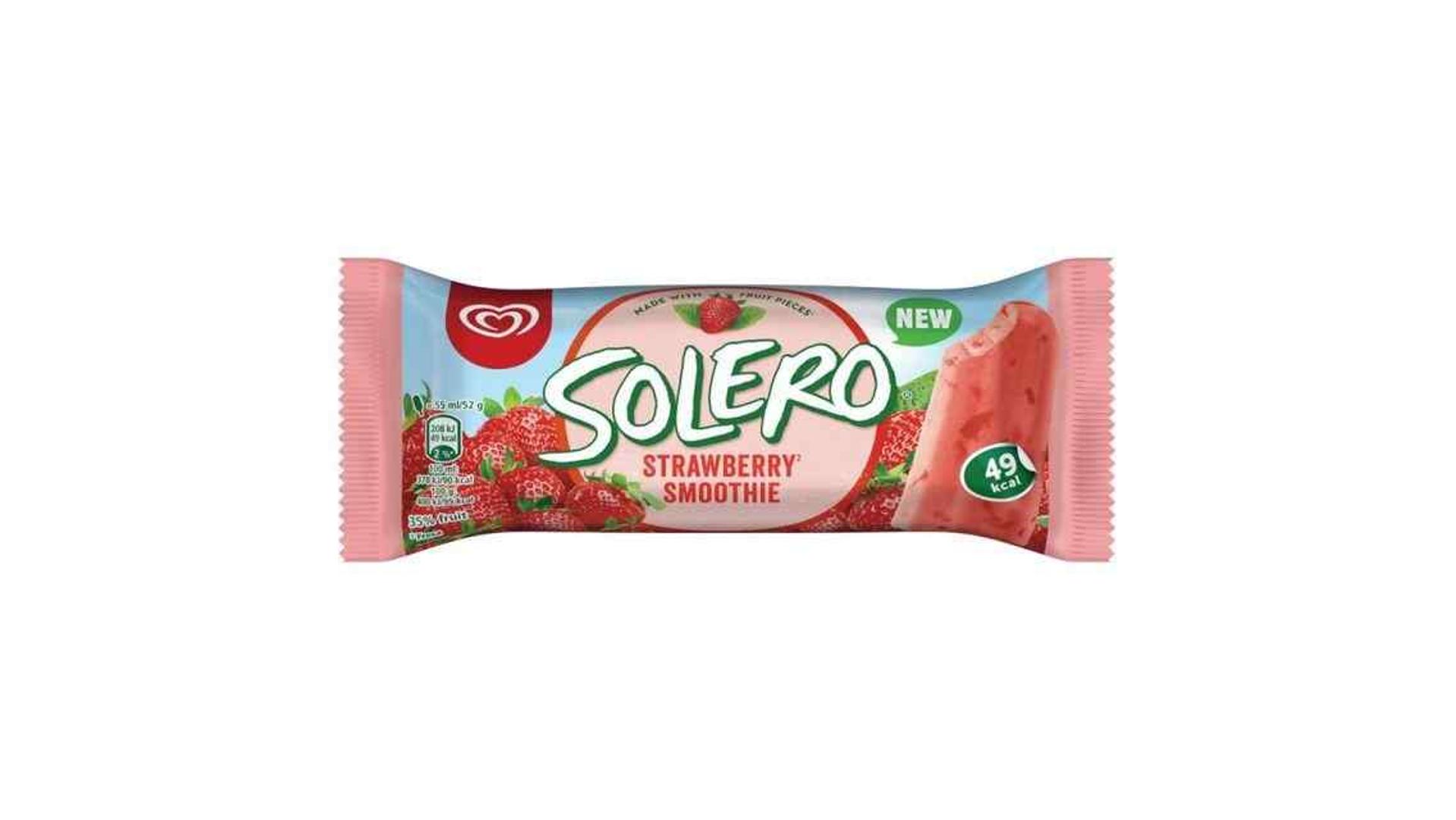 Solero Strawberry Smoothie Ice Cream Londis Chelsea Devo