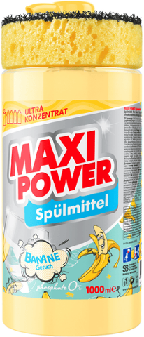 Maxi Power Banana Dishwashing Liquid