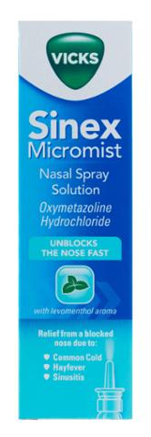 Vicks Sinex Micromist Nasal Spray