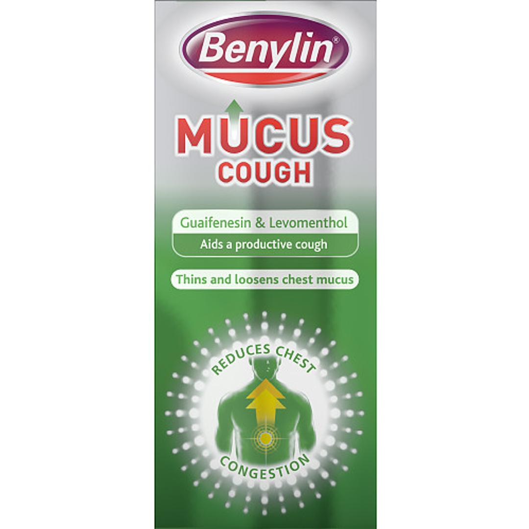Benylin Mucus Cough Max Honey & Lemon Flavour Syrup