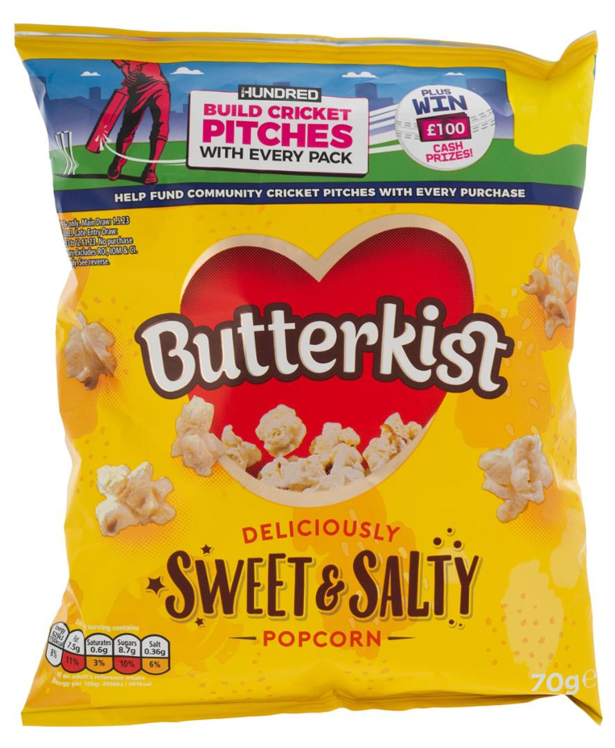 Butterkist Deliciously Sweet & Salty Popcorn