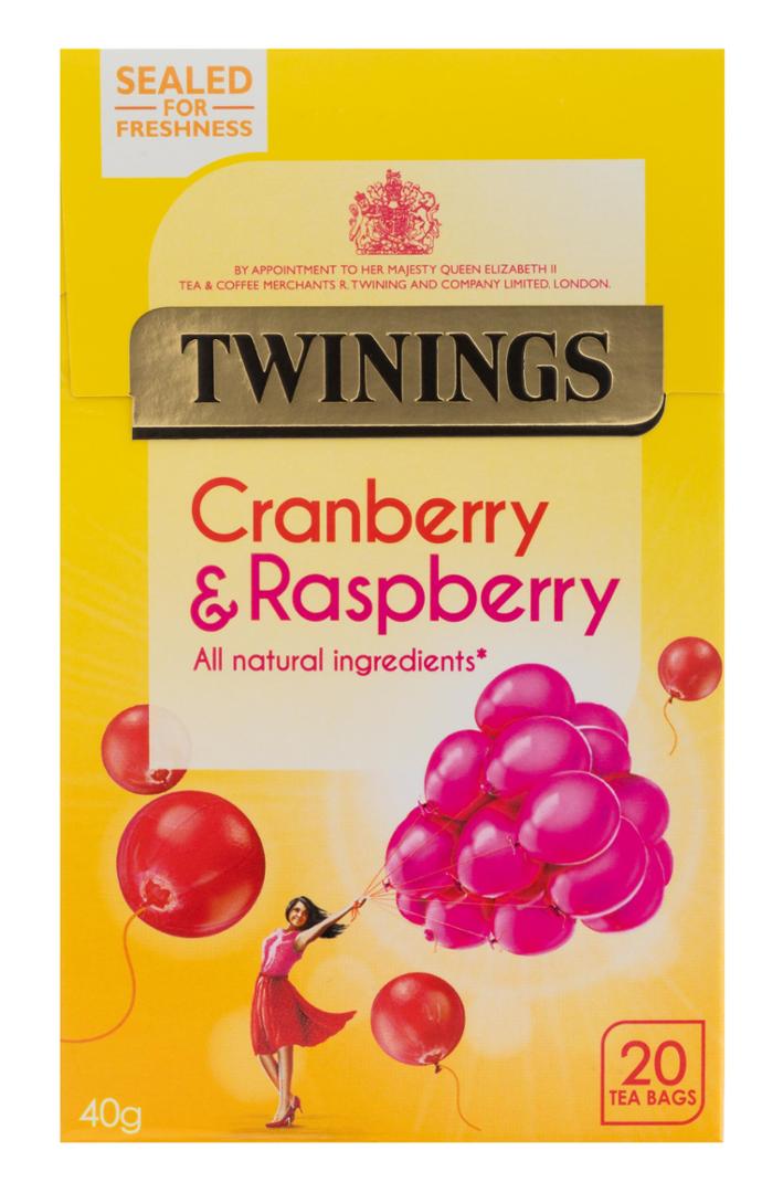 Twinings Cranberry&Raspberry 20 Teabags