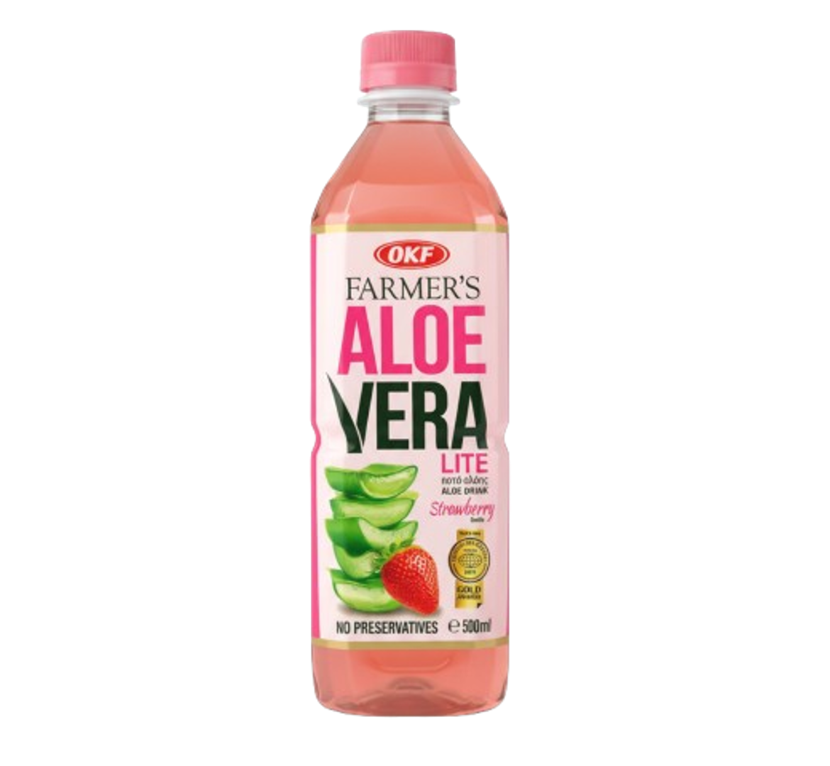 OKF Farmer's Aloe Vera Lite Strawberry