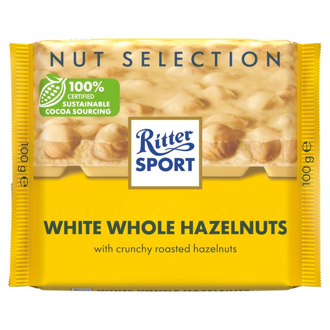 Ritter Sport White Whole Hazelnuts