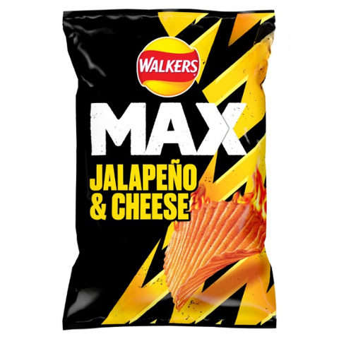 Walkers MAX Jalapeno & Cheese