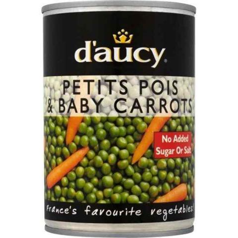 D'aucy Petits Pois & Baby Carrots