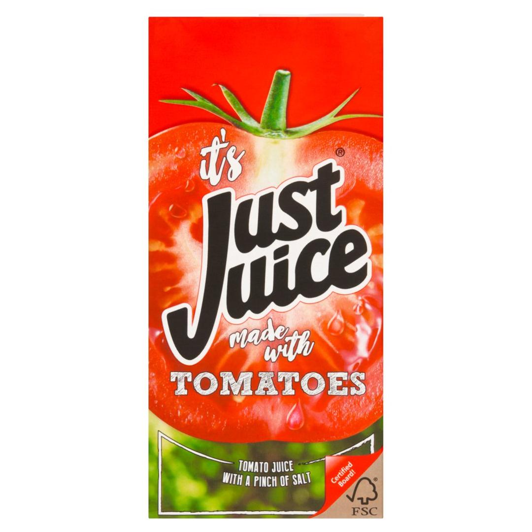 Just Juice Tomato Juice with a Pinch of Salt
