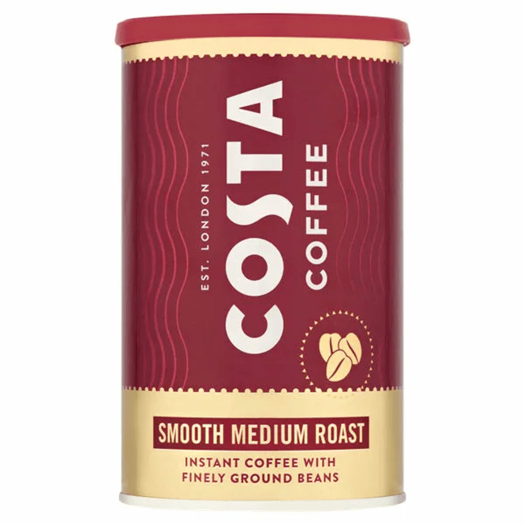 Costa Instant Coffee Smooth Medium Roast