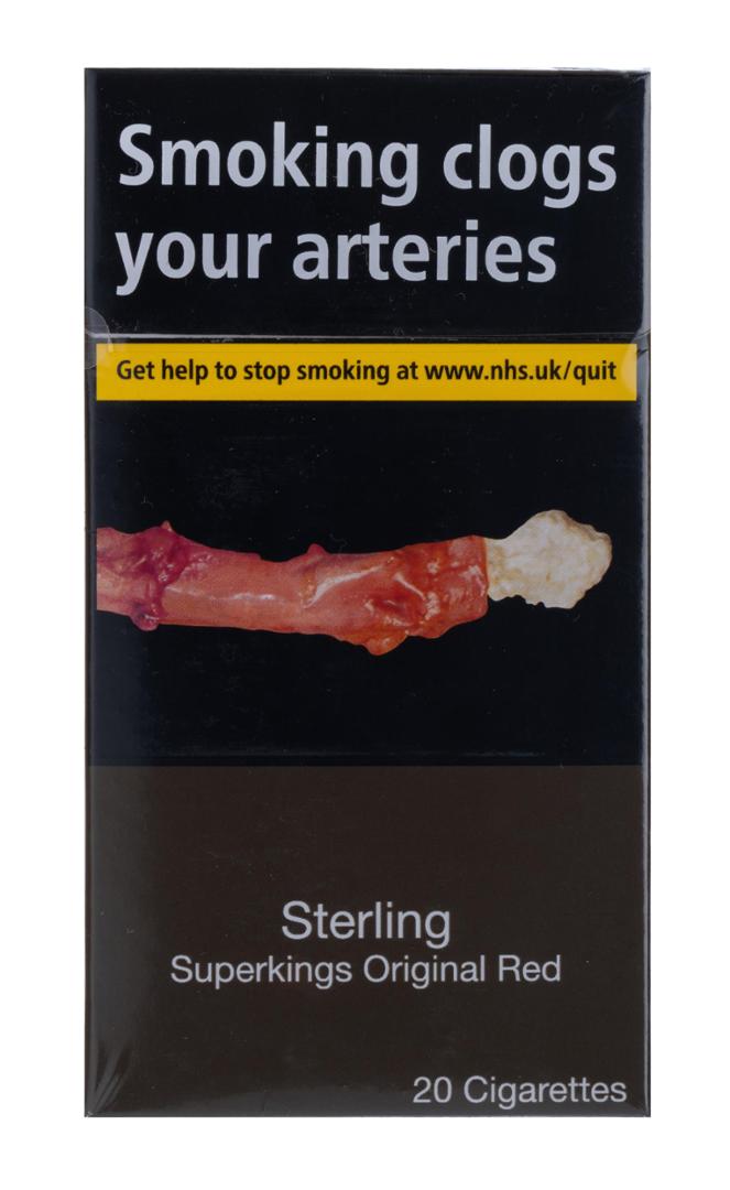 Sterling Superkings Original Red 20pk