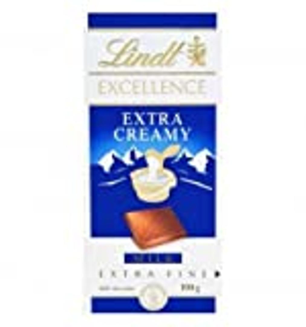 Lindt Excellence Milk Extra Creamy Chocolate Bar