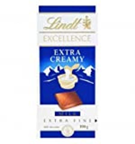 Lindt Excellence Milk Extra Creamy Chocolate Bar