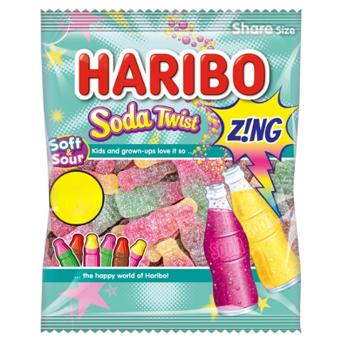 Haribo Soda Twist Zing