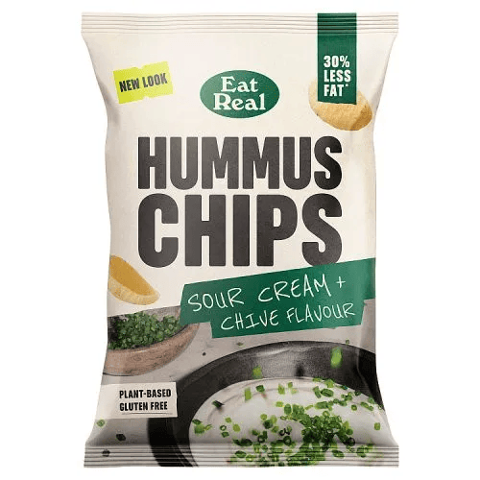 Eat Real Sour Cream & Chive Hummus Chips