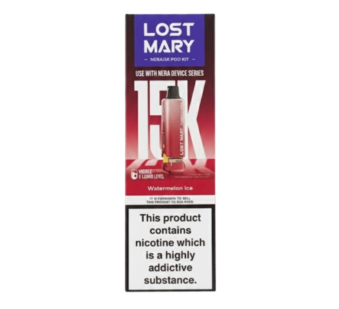Lost Mary Nera 15K Watermelon Ice