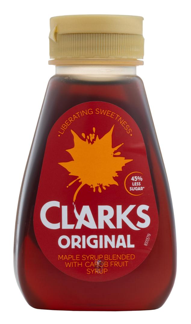 Clarks Original Maple Syrup with Carob Syrup