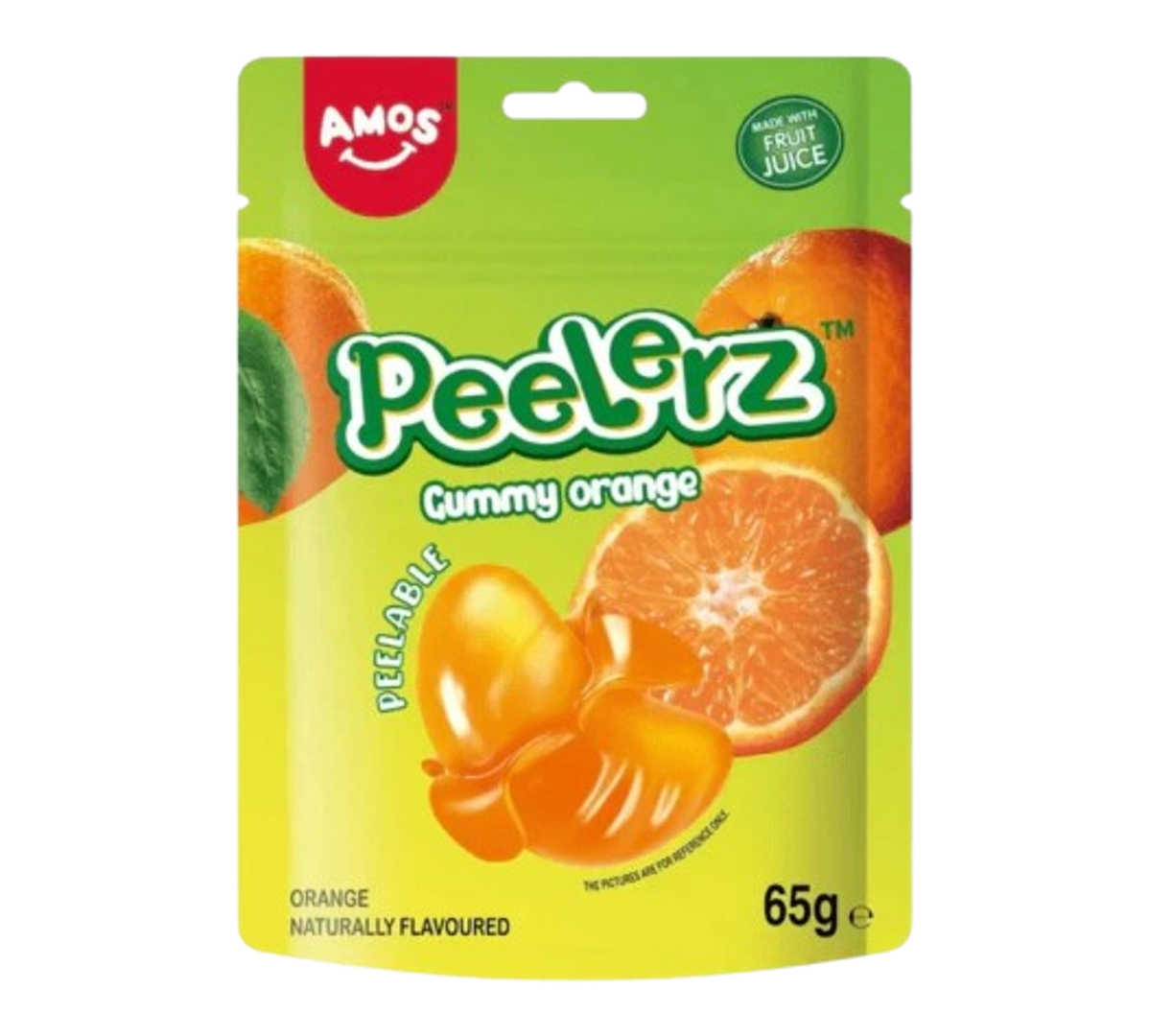 Amos Peelerz Gummy Orange