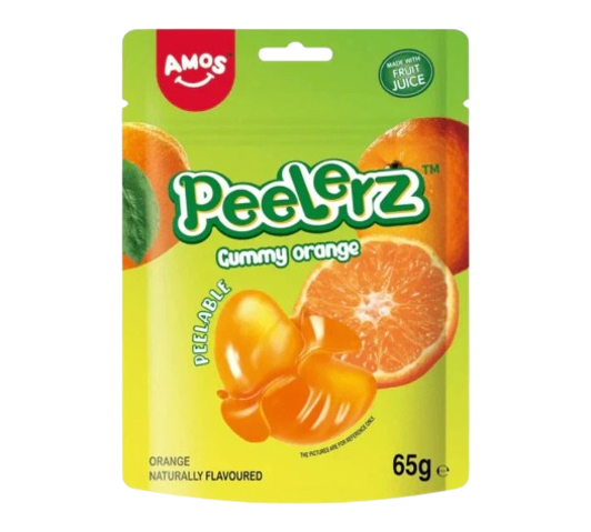 Amos Peelerz Gummy Orange