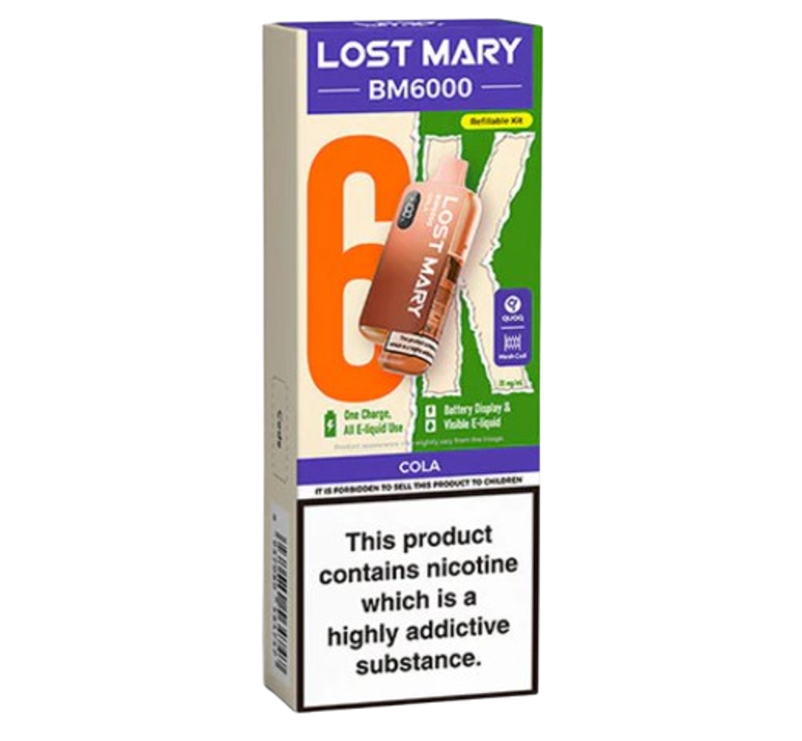 Lost Mary BM6000 Cola Refillable Kit