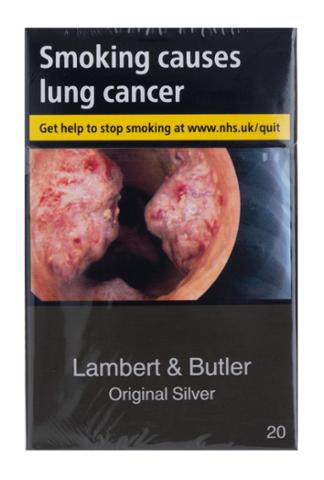Lambert & Butler Original Silver 20pk