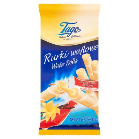 Tago Wafer Rolls Vanilla Cream