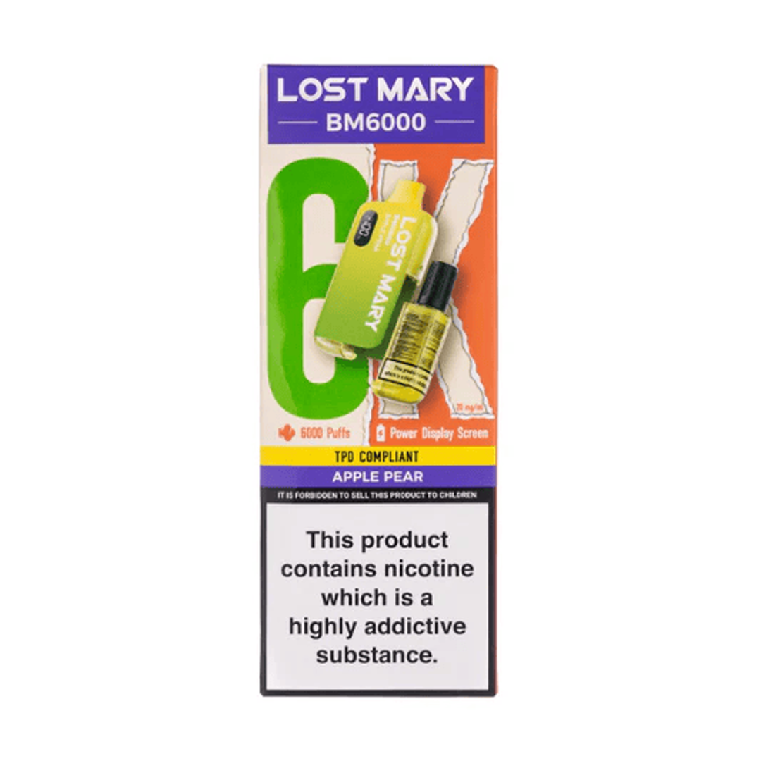 Lost Mary BM6000 Apple Pear