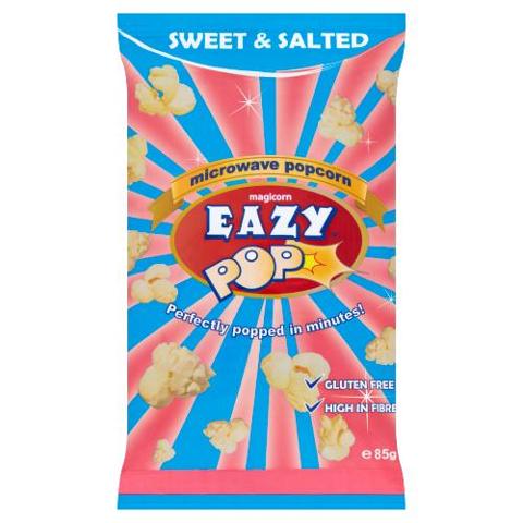 Eazy Pop Microwave Sweet & Salted Popcorn