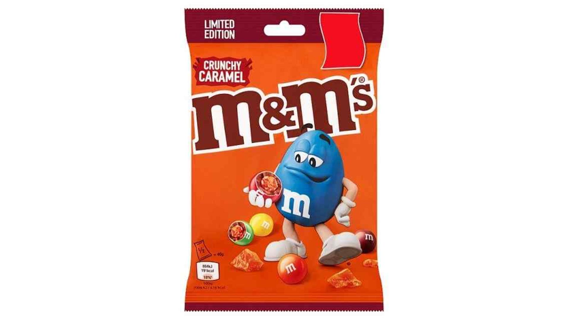 M&Ms Crunchy Caramel Treat Bag | Nisa Local - Excel | Devo