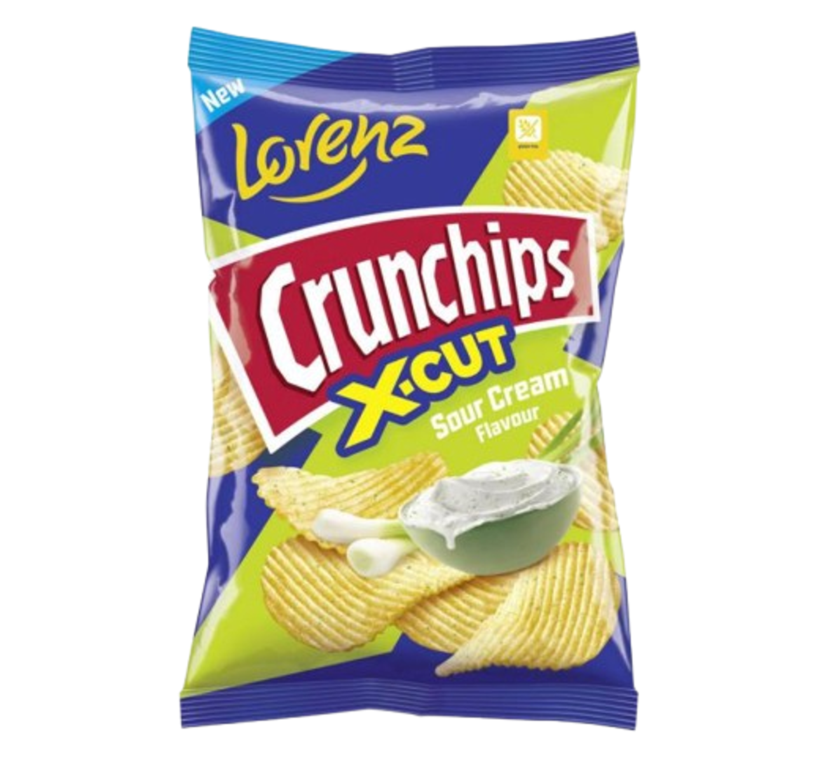 Lorenz Crunchips X-cut Sour Cream