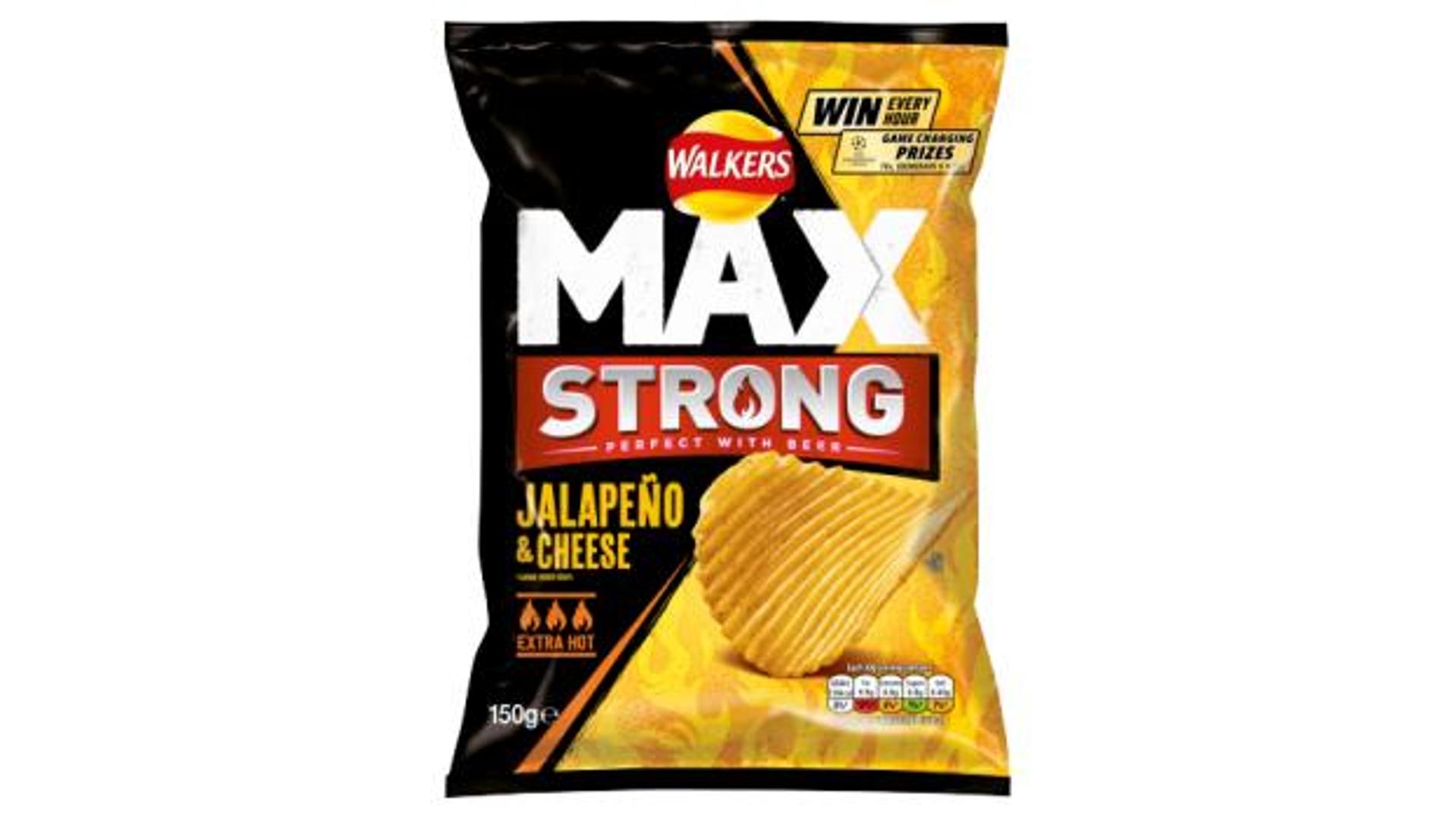 Walkers Max Strong Jalapeño & Cheese | Londis - Edgware | Devo