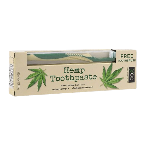 Xoc Hemp Toothpaste & Toothbrush