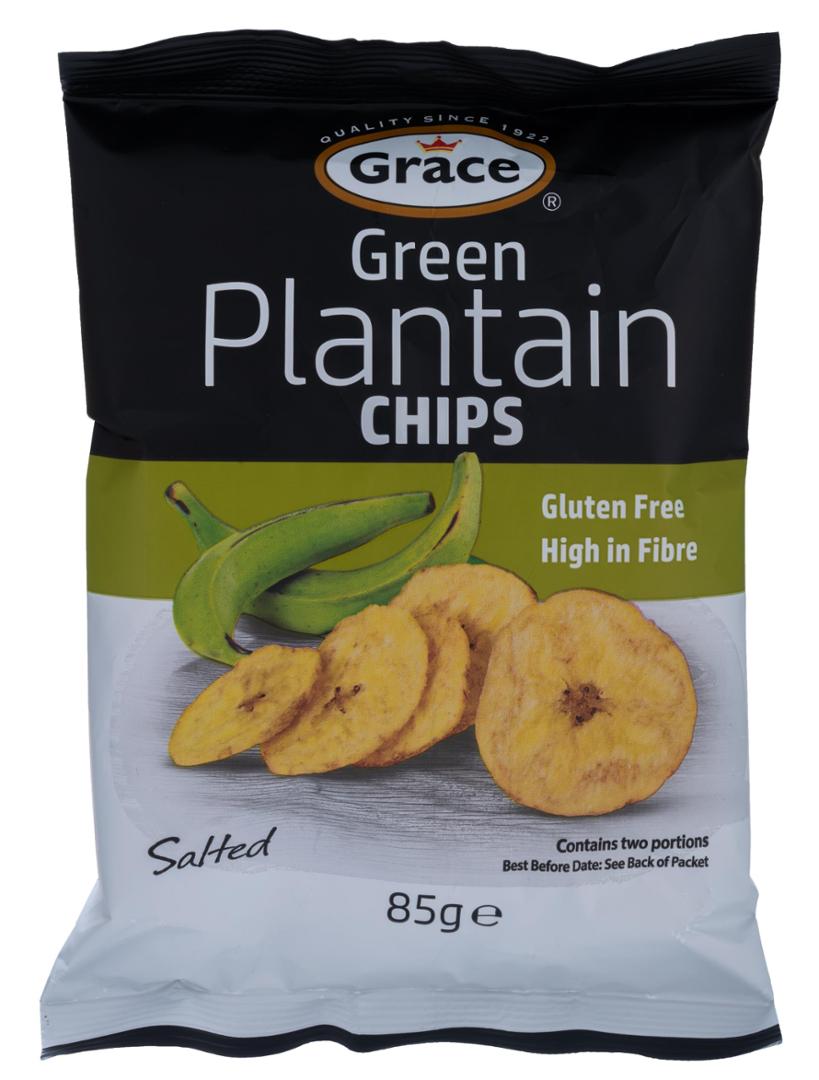 Grace Green Plantain Chips Salted