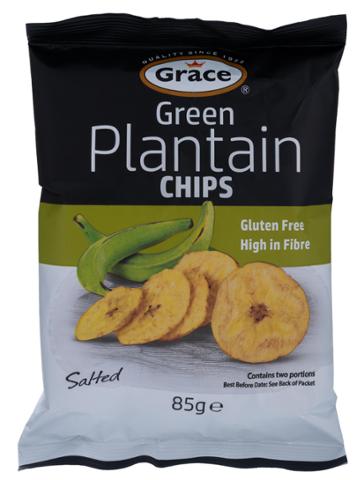 Grace Green Plantain Chips Salted