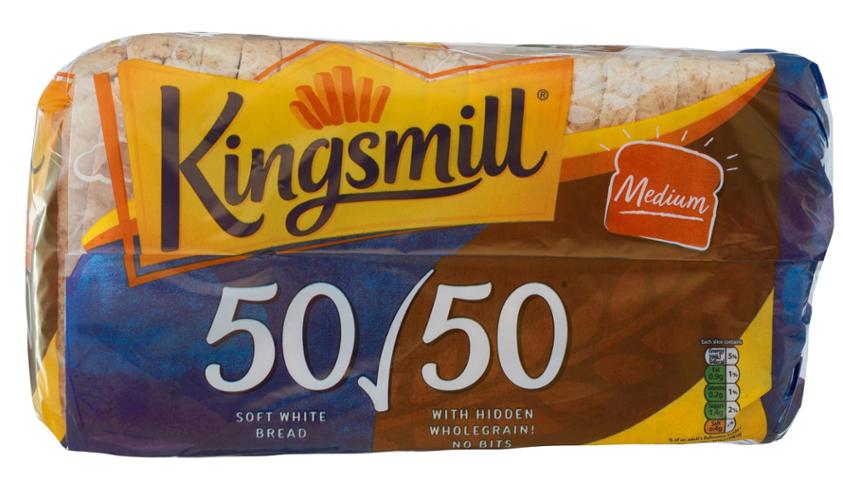Kingsmill 50/50 White medium