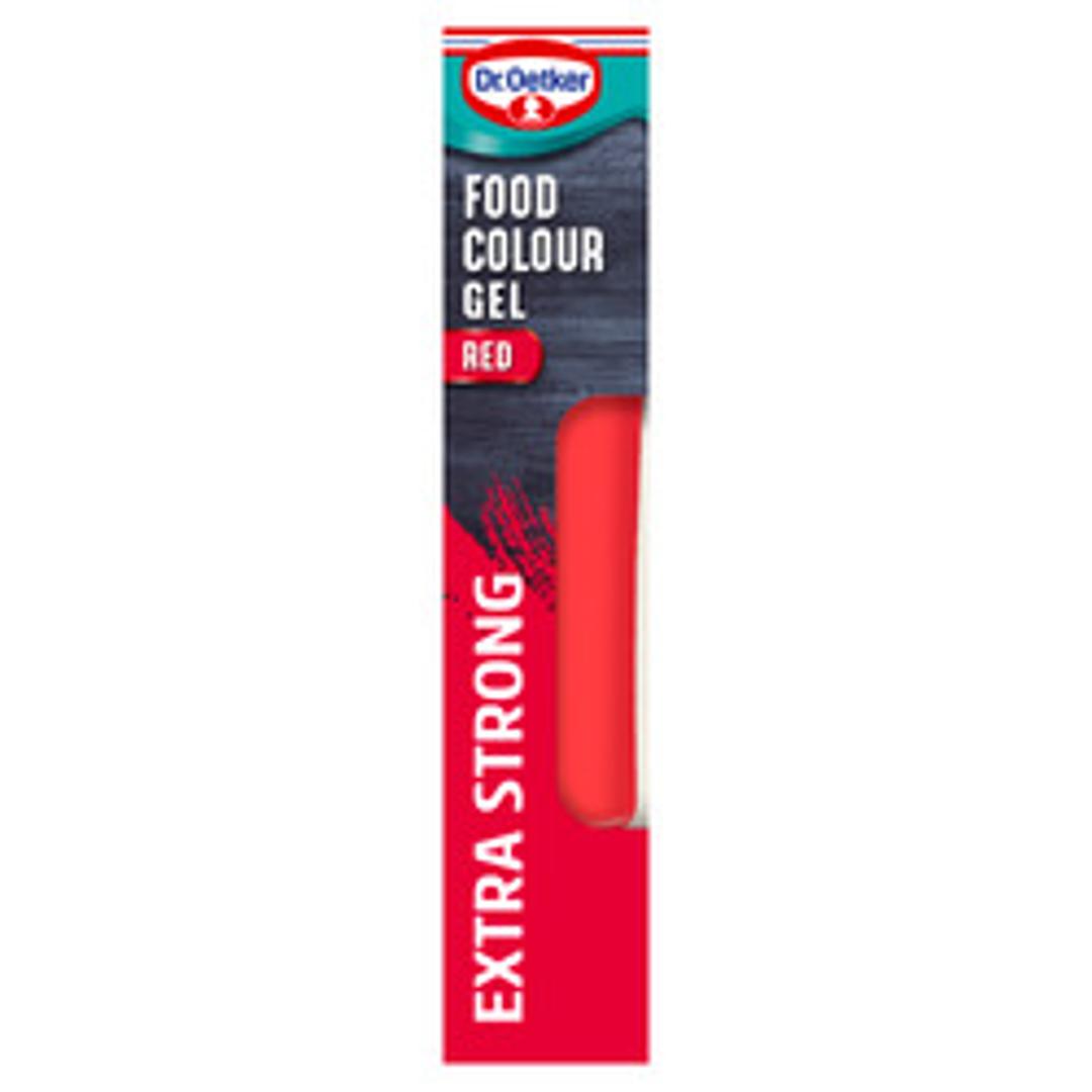 Dr. Oetker Red Extra Strong Food Colour Gel