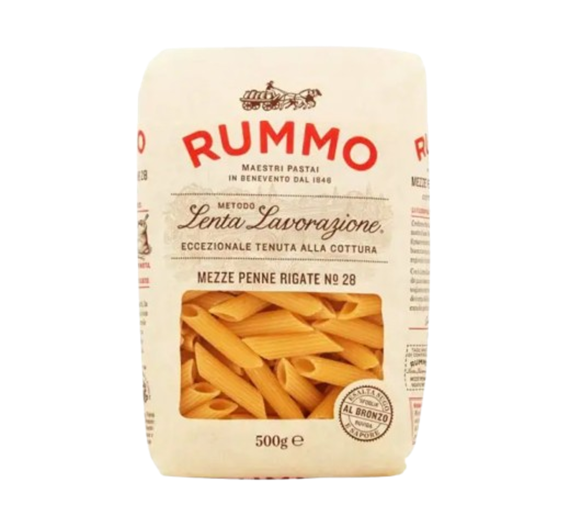 Rummo Mezze Penne Rigate 28
