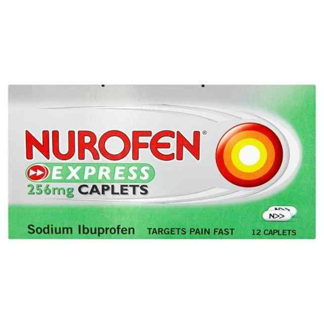 Nurofen Express Caplets 12pk