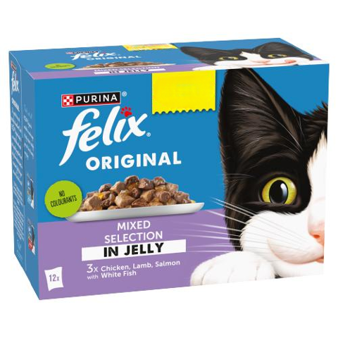 Felix Original Mixed Selection in Jelly 12pk