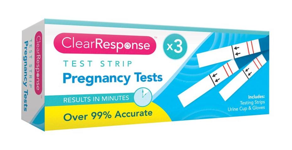 Clear Response Test Strip Pregnancy Test