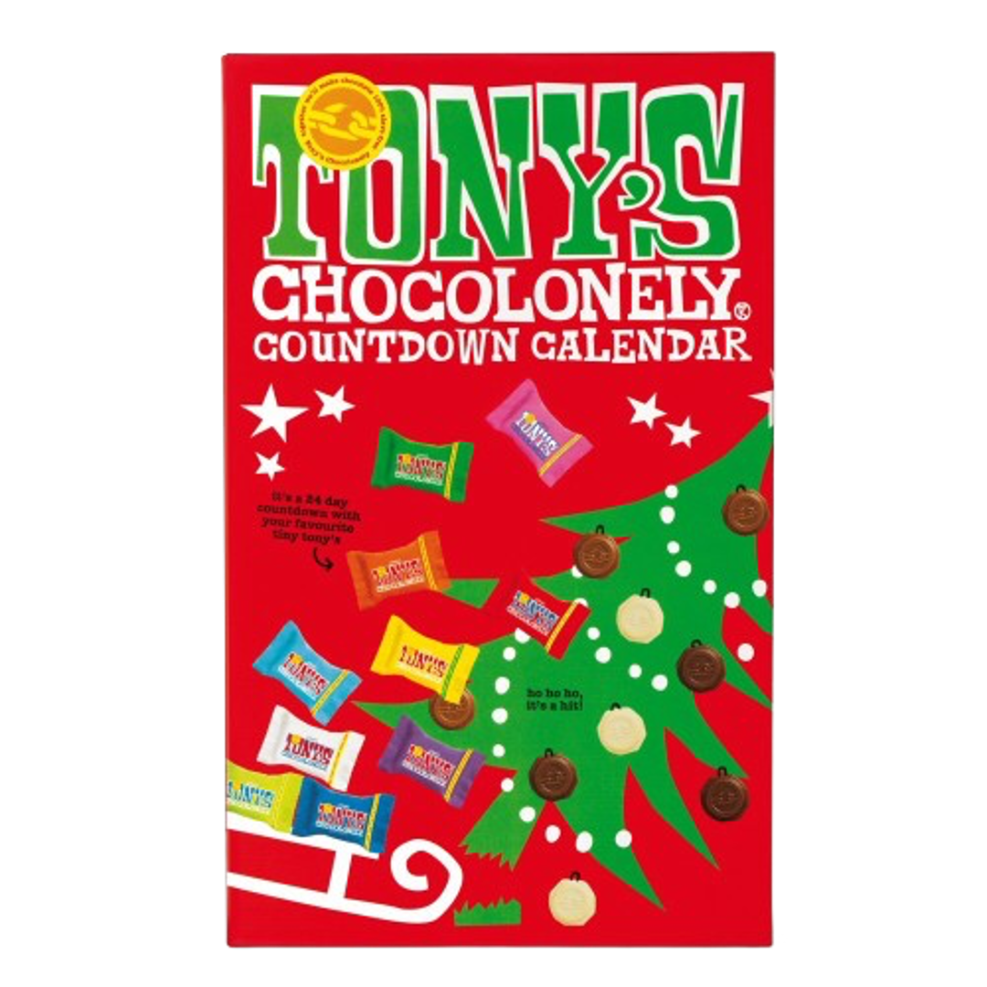 Tony’s Chocolonely Countdown Calendar 