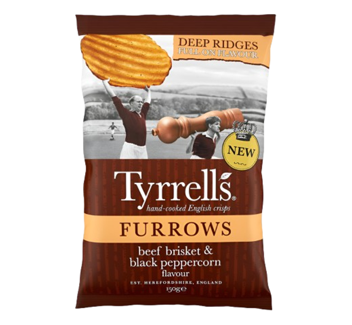 Tyrrells Furrows Beef Brisket & Black Peppercorn