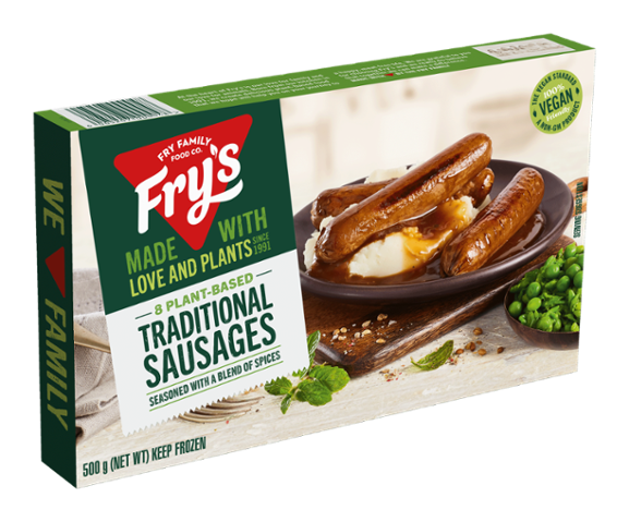 Fry's Plant Based Traditional Sausages 8pk