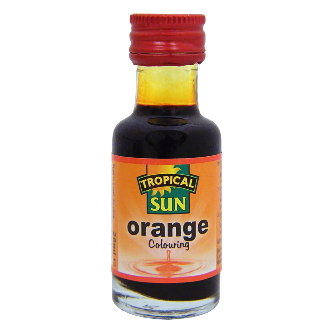Tropical Sun Orange Colouring