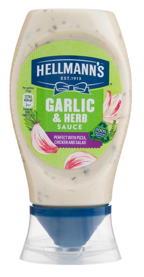 Hellmann's Garlic & Herb Sauce