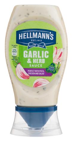 Hellmann's Garlic & Herb Sauce