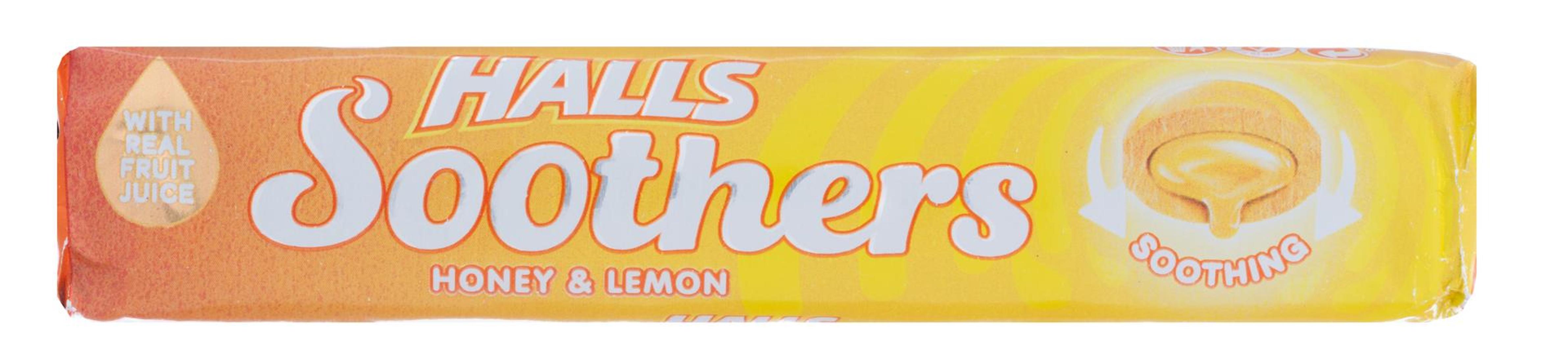 Halls Soothers Honey & Lemon
